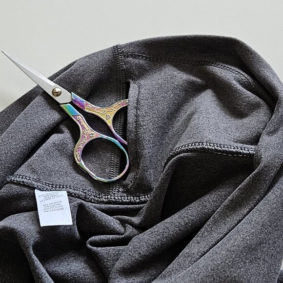 Aerie Leggings Womens XXL Gray Waist Pocket Stretch Chill Play Move Cropped Yoga - Picture 12 of 16